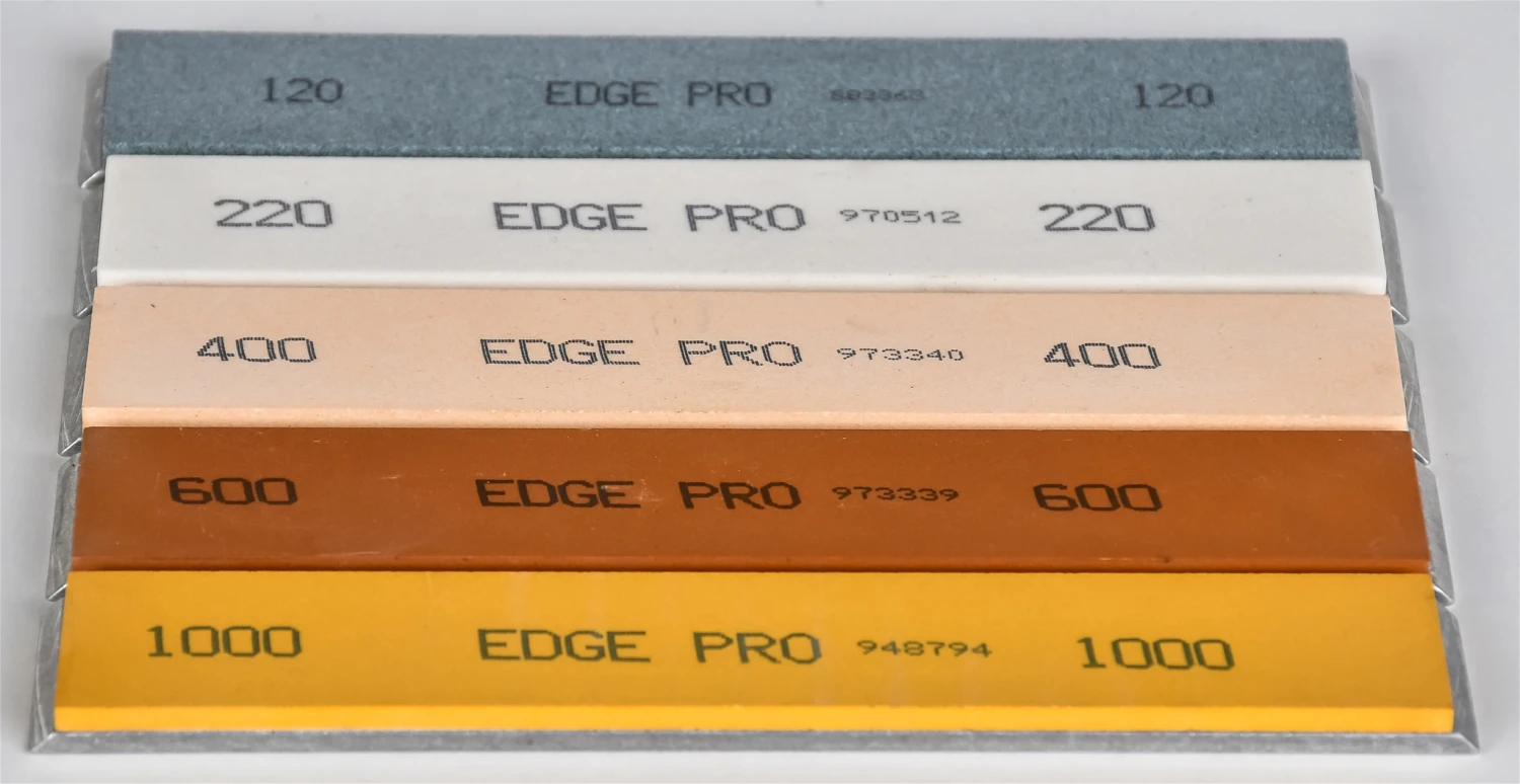 Edge Pro Grit Mounted Stones 1 Edge Pro Grit Mounted Stones