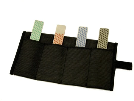 DMT 4" Diamond Whetstone Deluxe Kit With 4 Grits 1 DMT 4" Diamond Whetstone Deluxe Kit With 4 Grits