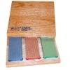 DMT Three Stone 6" Diamond Whetstone Set In Hardwood Box