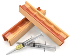 Wicked Edge Leather Strops With 1 Micron And 0.5 Micron Diamond Pastes